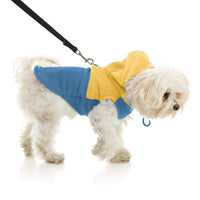 Fleece Vest Hoodie Two Tone