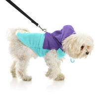 Fleece Vest Hoodie Two Tone