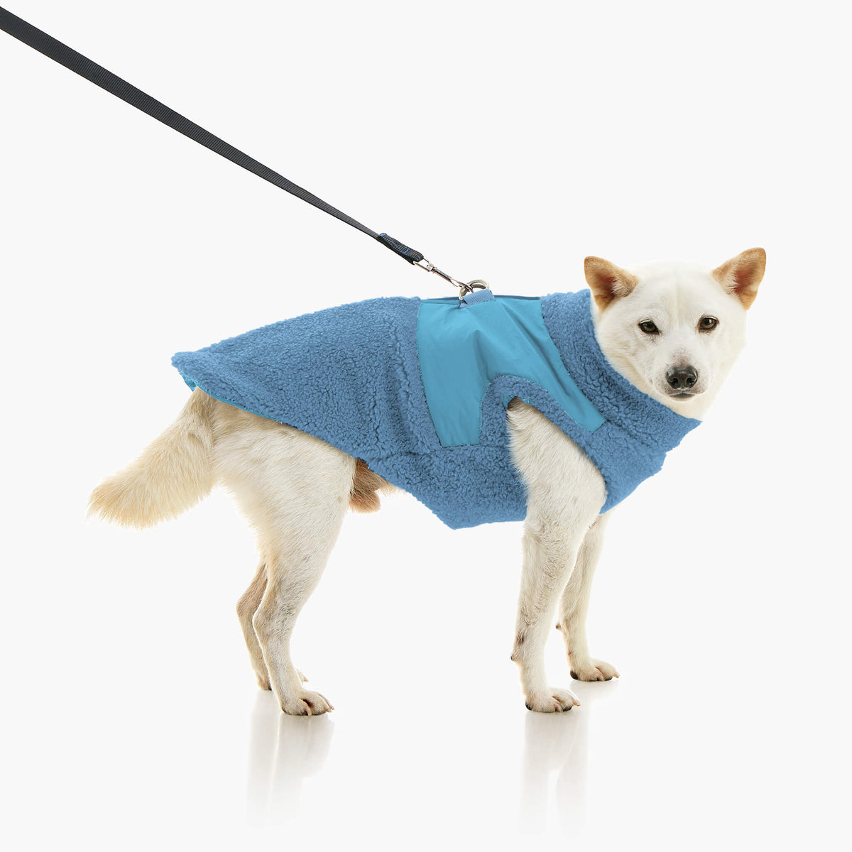 Zip Up Sherpa Vest Original