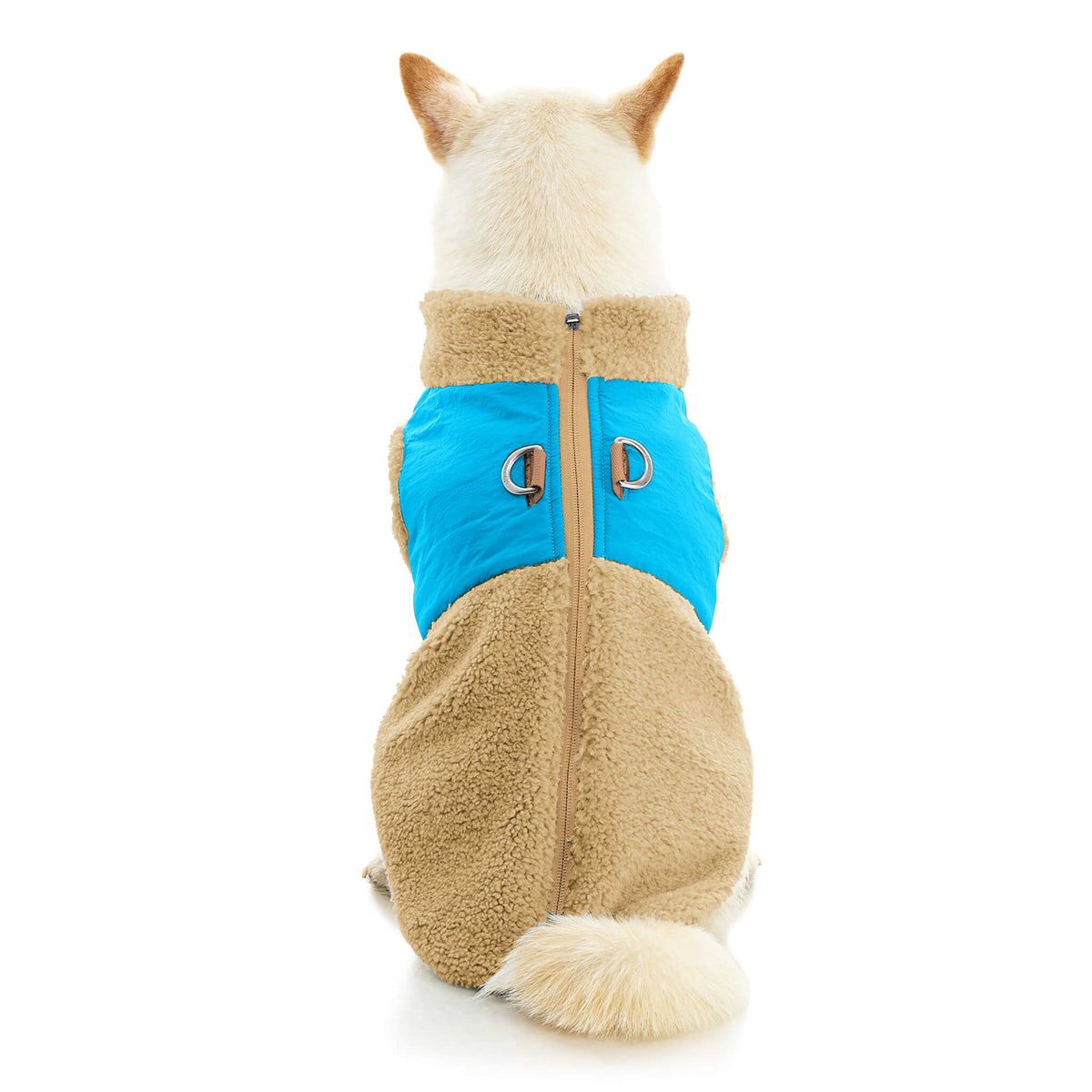 Zip Up Sherpa Vest Original