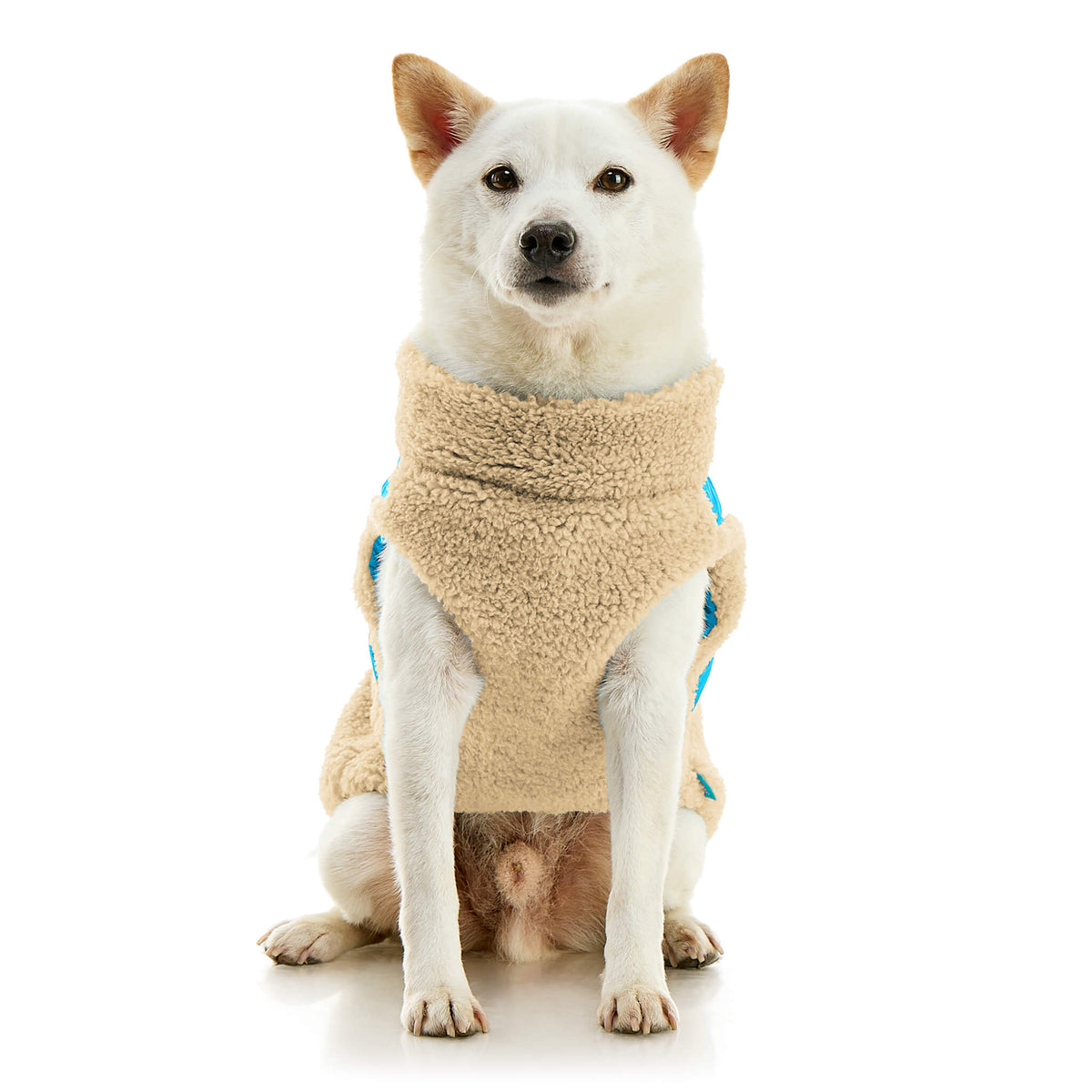 Zip Up Sherpa Vest Original