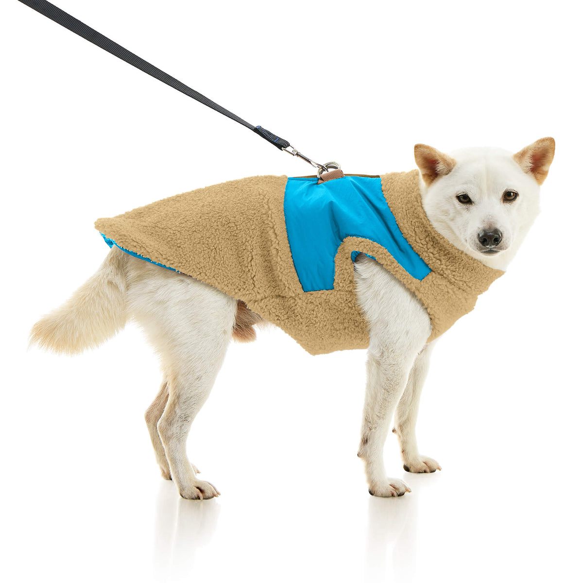 Zip Up Sherpa Vest Original