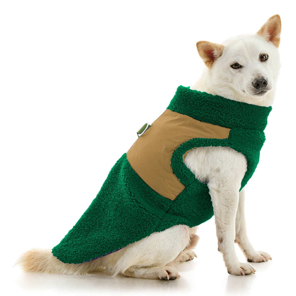 Zip Up Sherpa Vest Original