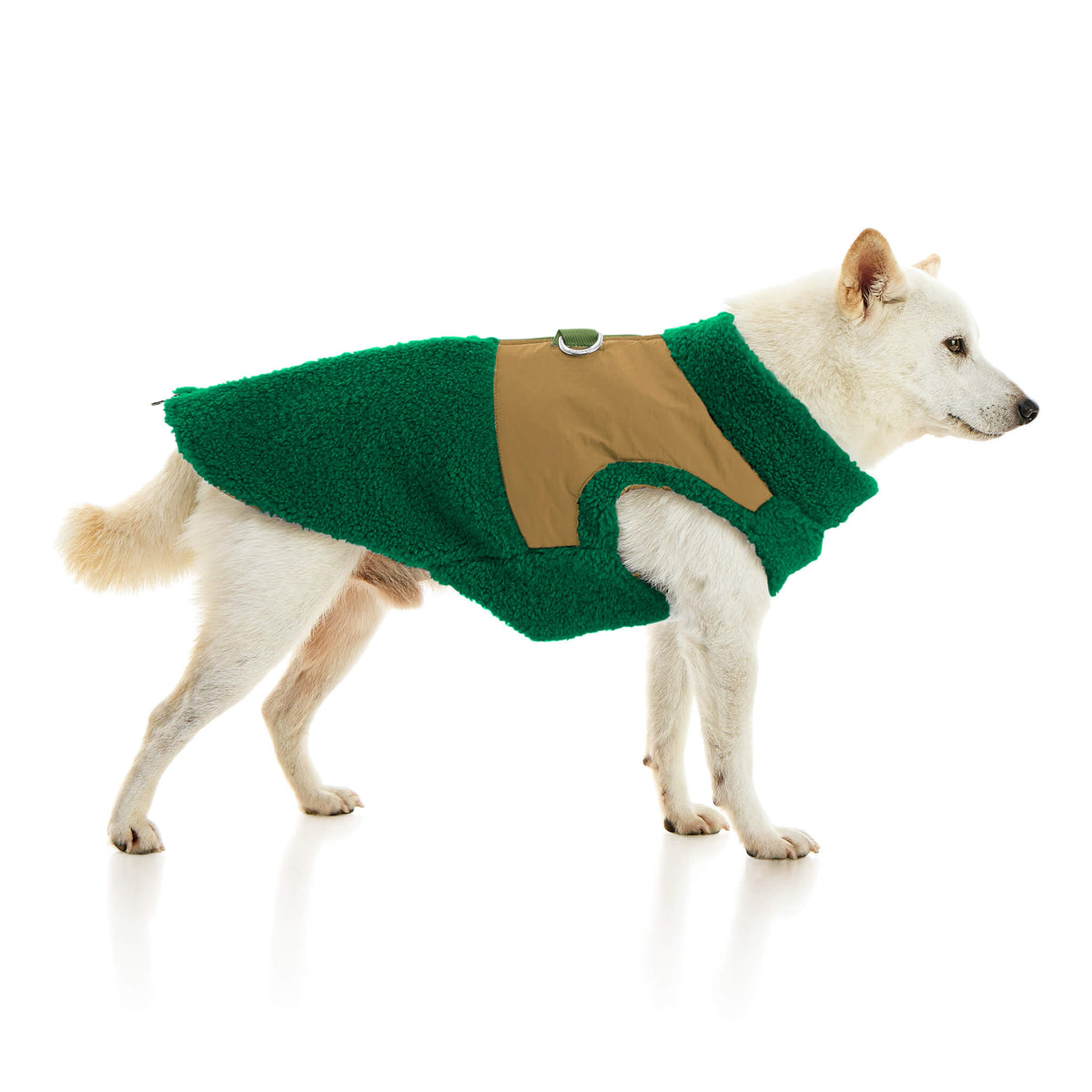 Zip Up Sherpa Vest Original