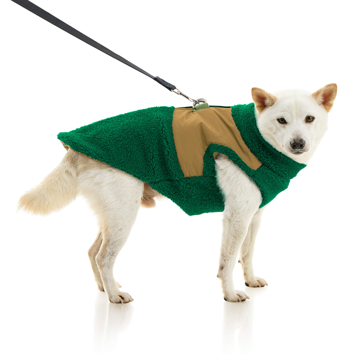 Zip Up Sherpa Vest Original