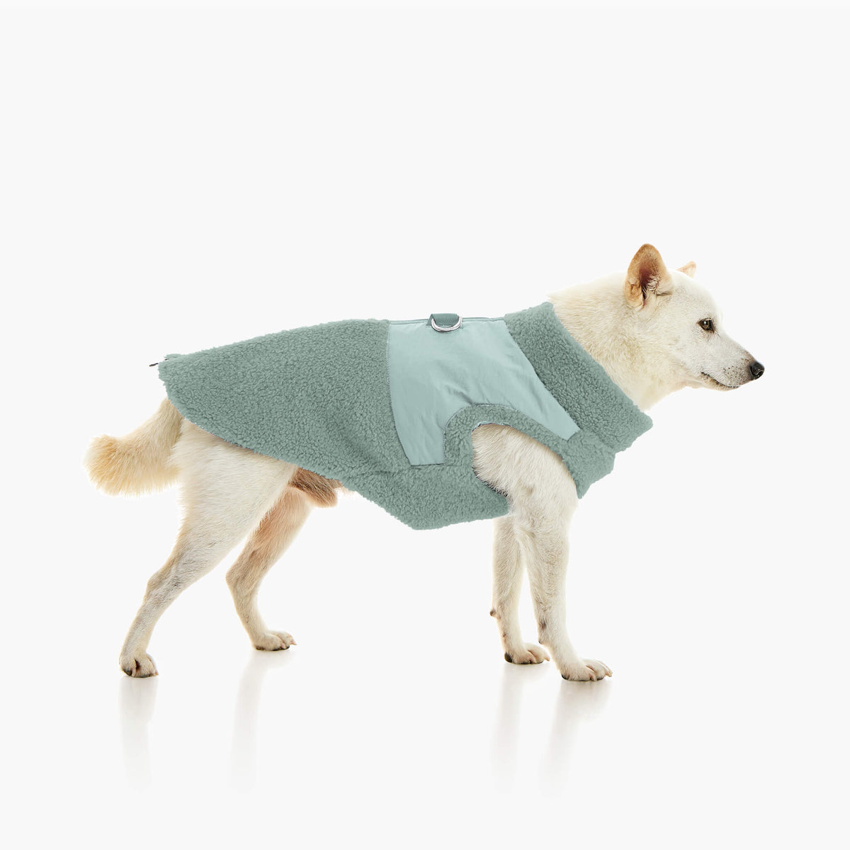 Zip Up Sherpa Vest Original