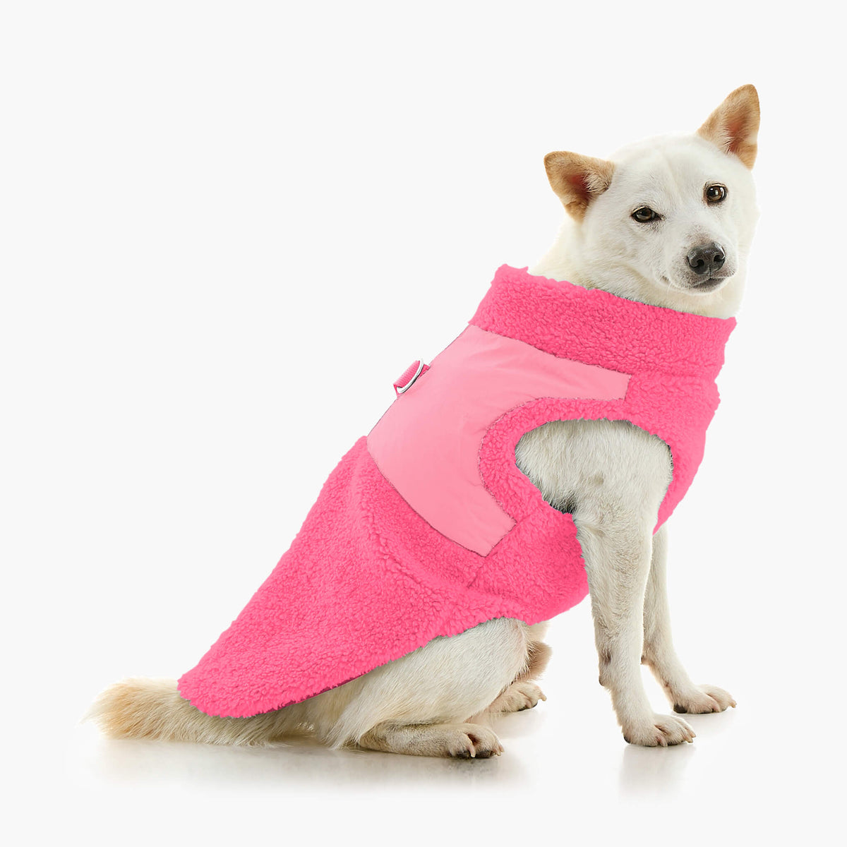 Zip Up Sherpa Vest Original