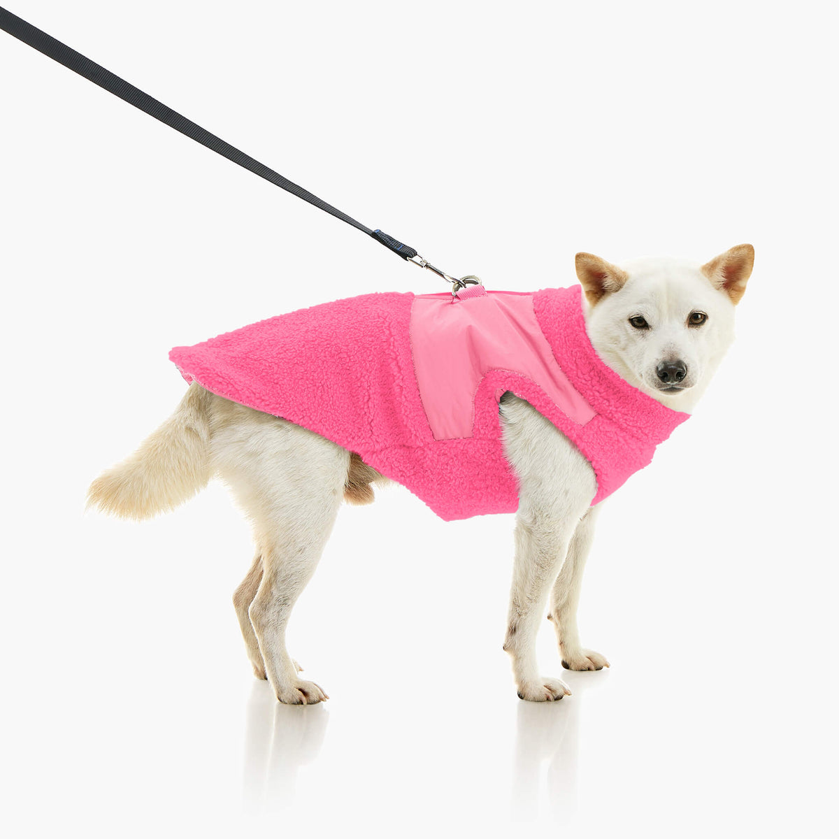 Zip Up Sherpa Vest Original