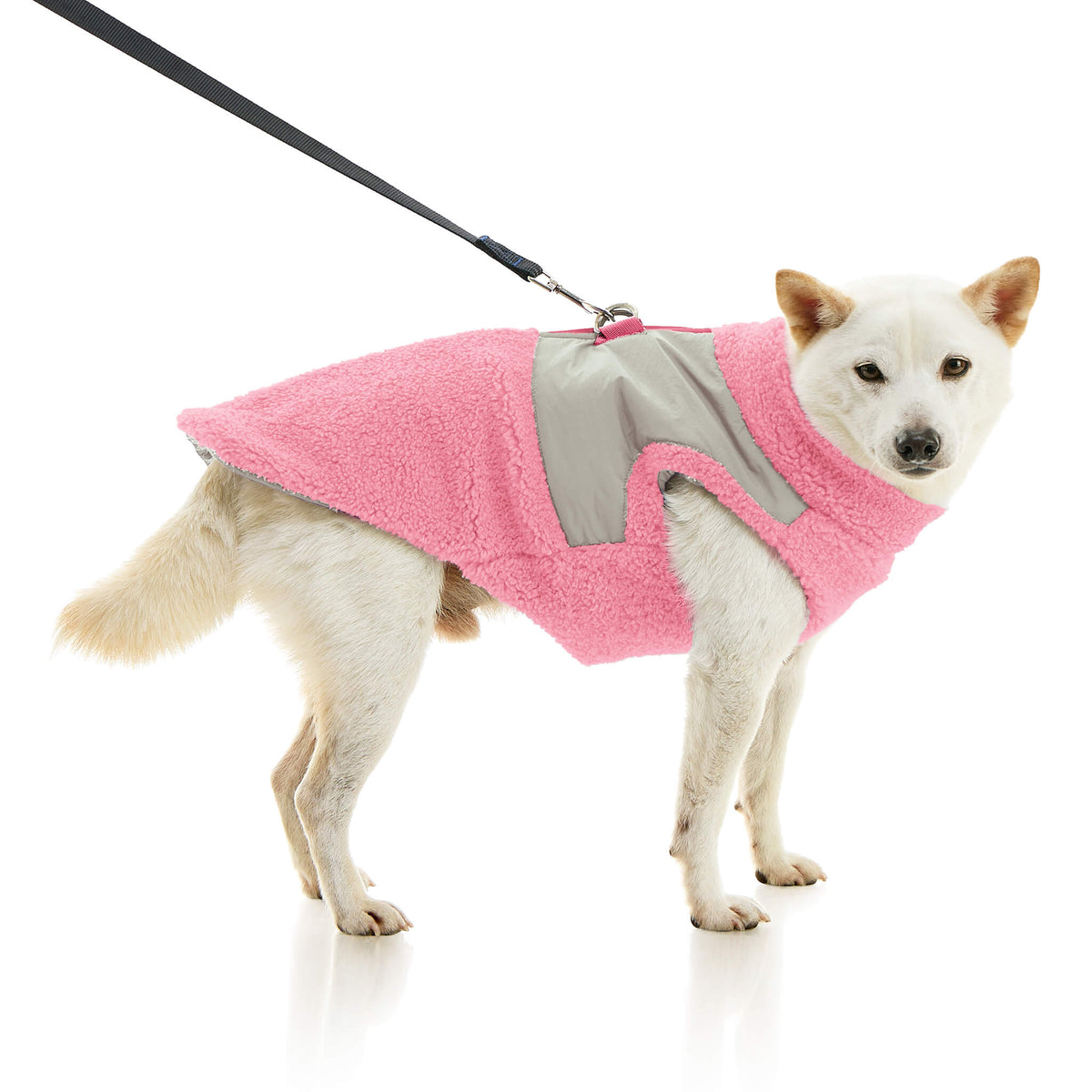 Zip Up Sherpa Vest Original