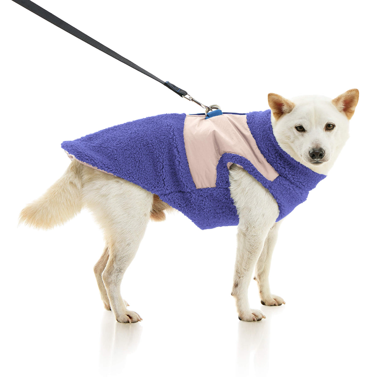 Zip Up Sherpa Vest Original