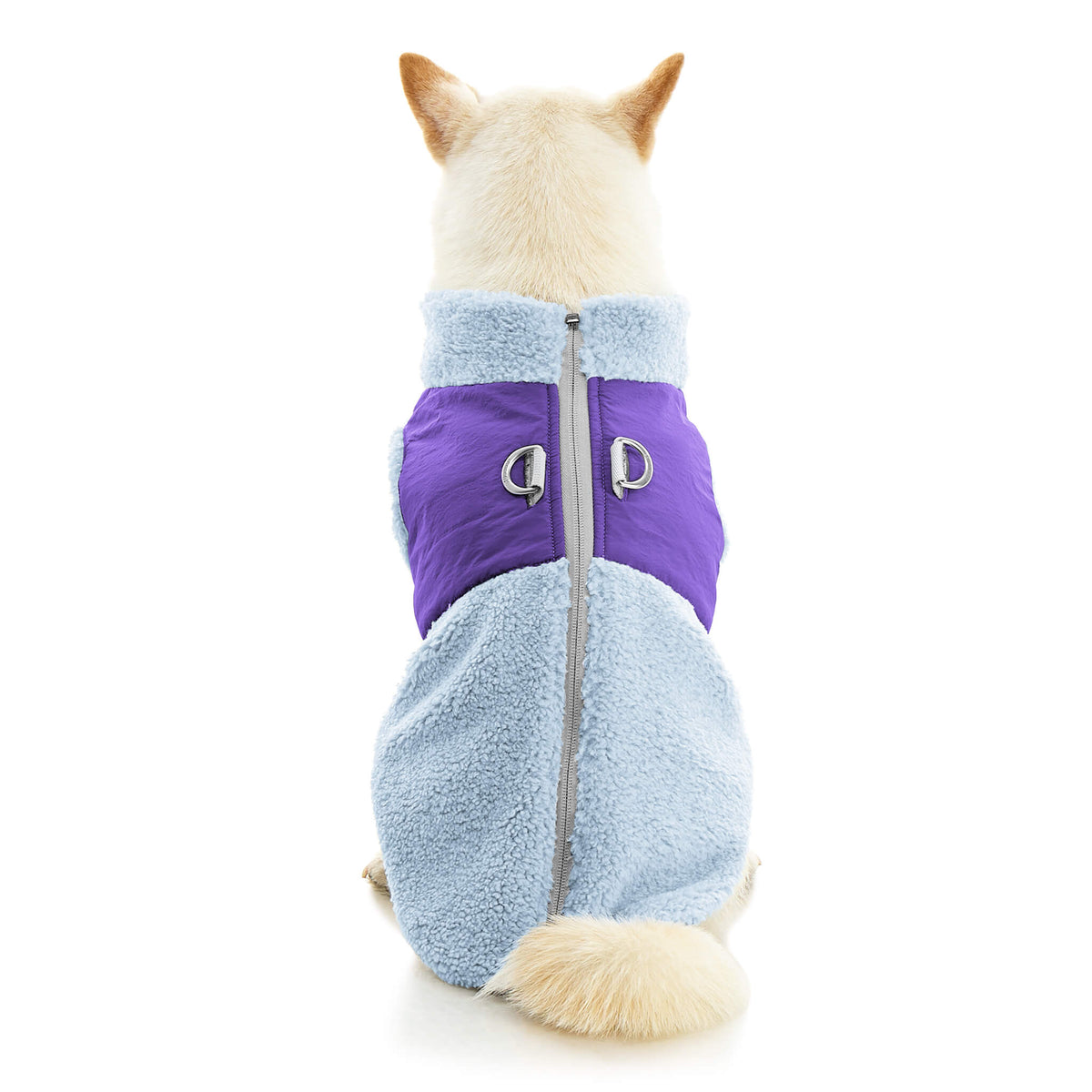 Zip Up Sherpa Vest Original