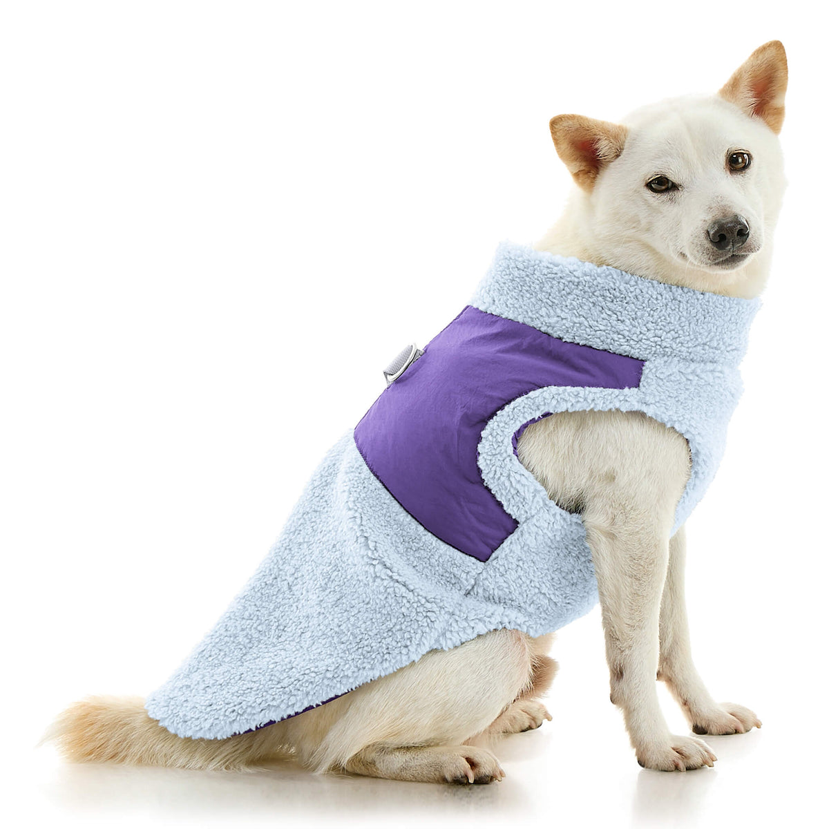 Zip Up Sherpa Vest Original