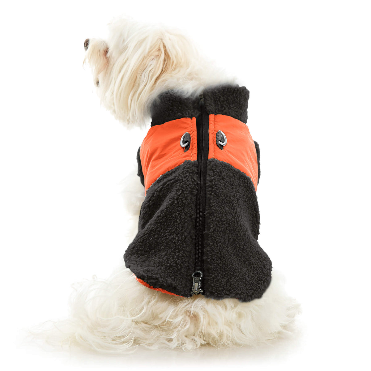 Zip Up Sherpa Vest Original