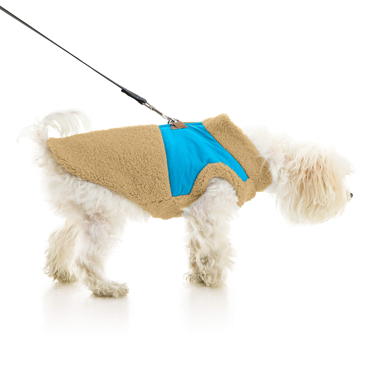 Zip Up Sherpa Vest Original