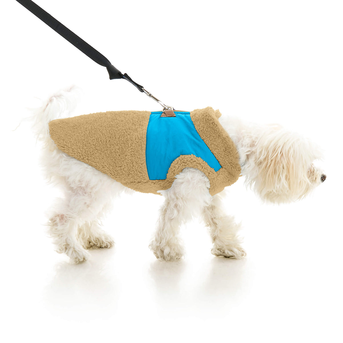 Zip Up Sherpa Vest Original