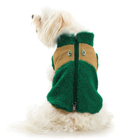 Zip Up Sherpa Vest Original