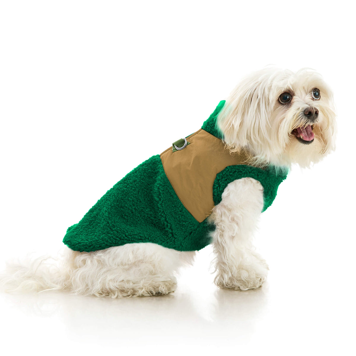 Zip Up Sherpa Vest Original