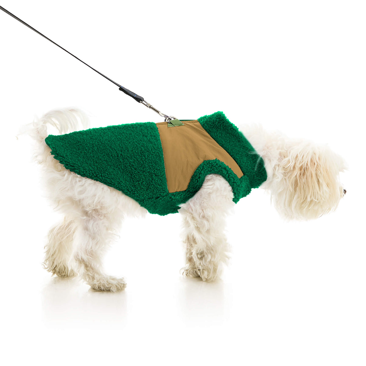 Zip Up Sherpa Vest Original