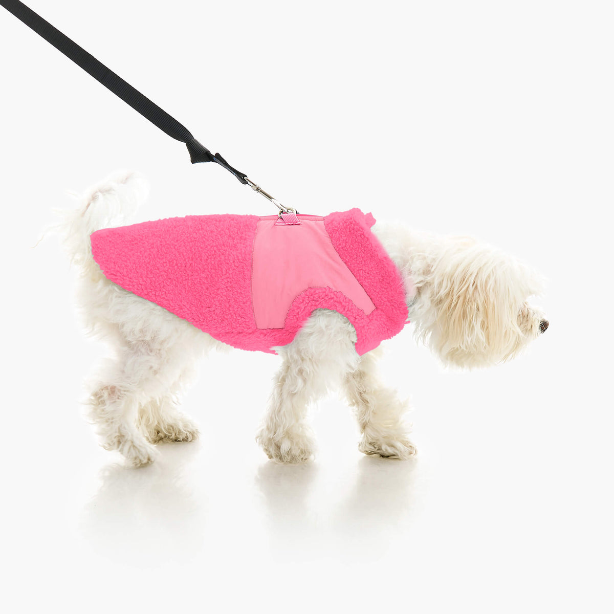 Zip Up Sherpa Vest Original