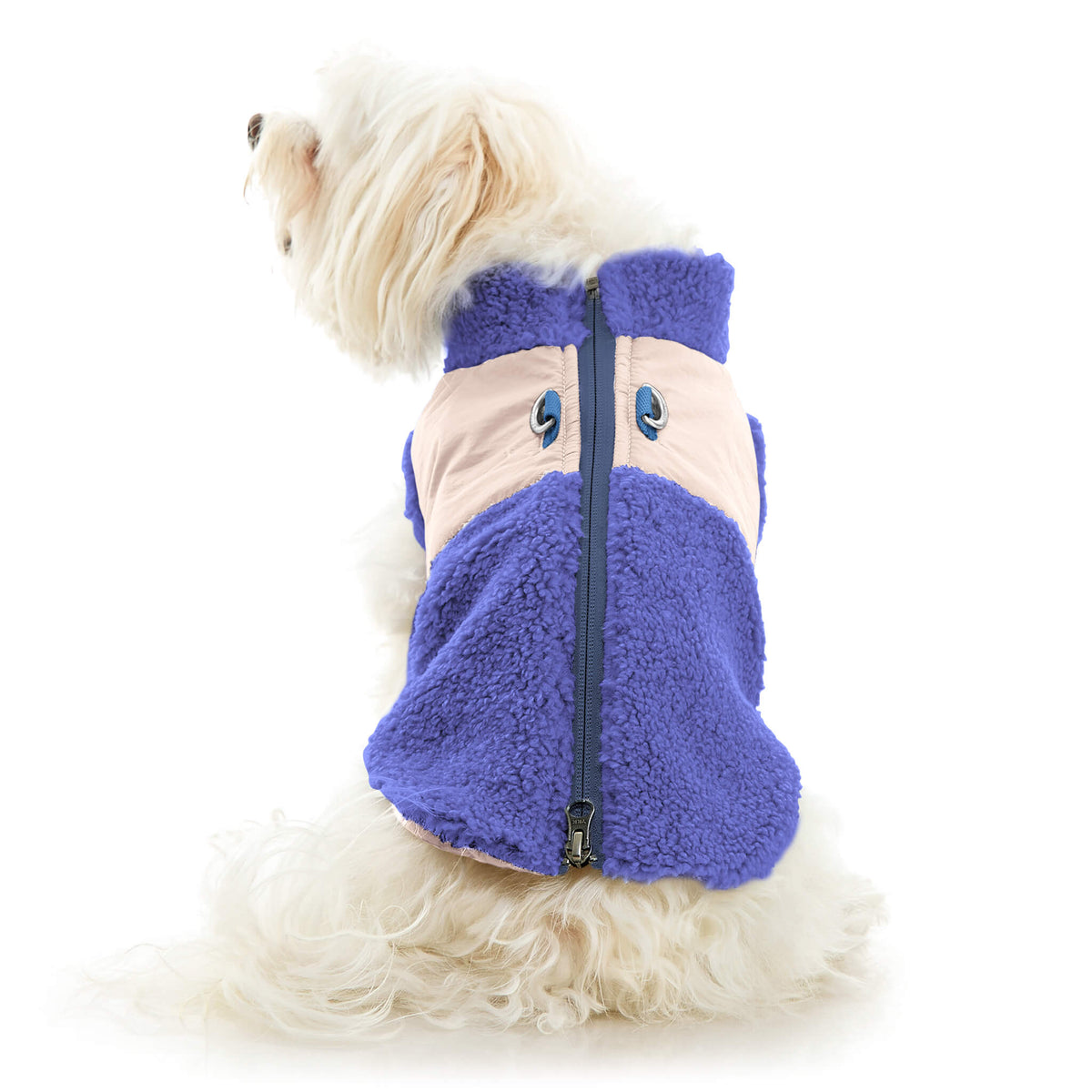 Zip Up Sherpa Vest Original