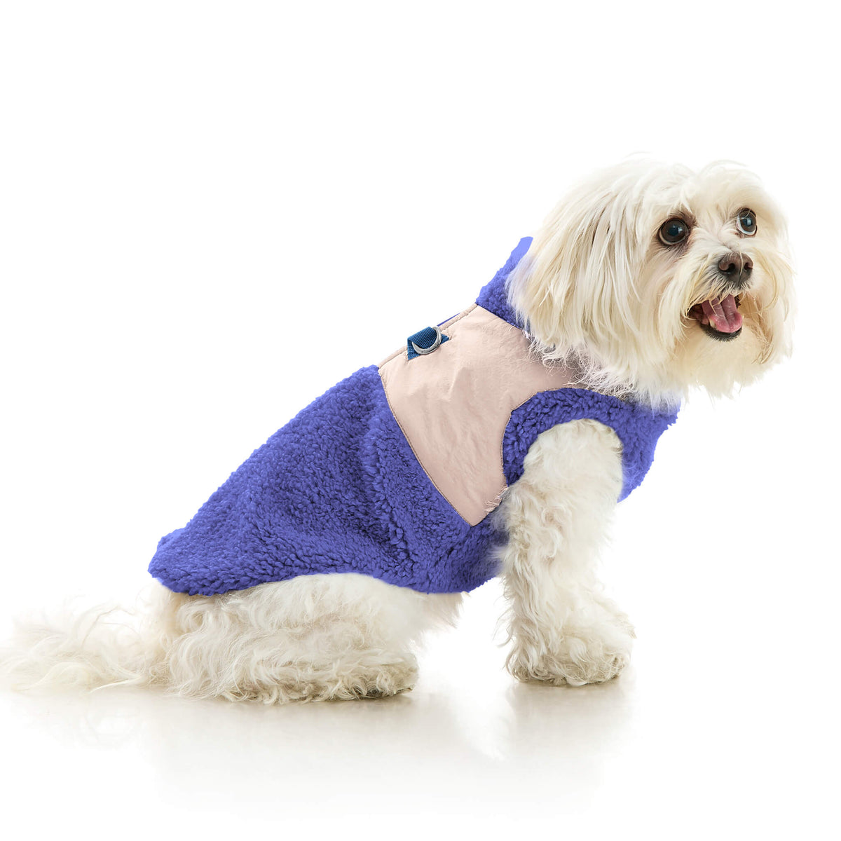 Zip Up Sherpa Vest Original