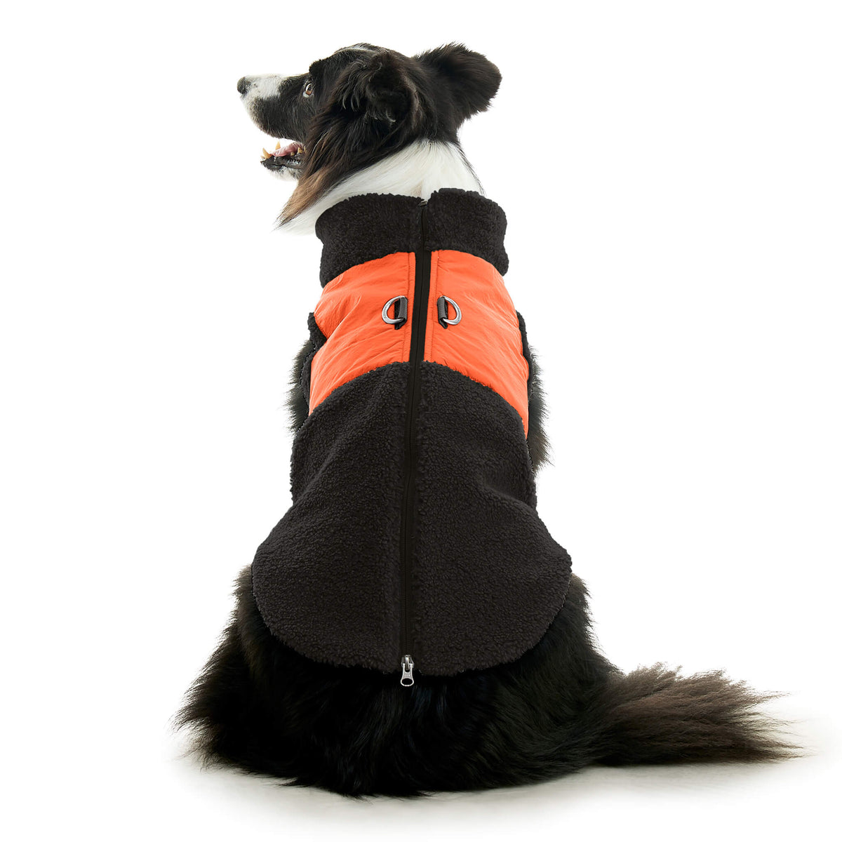 Zip Up Sherpa Vest Original