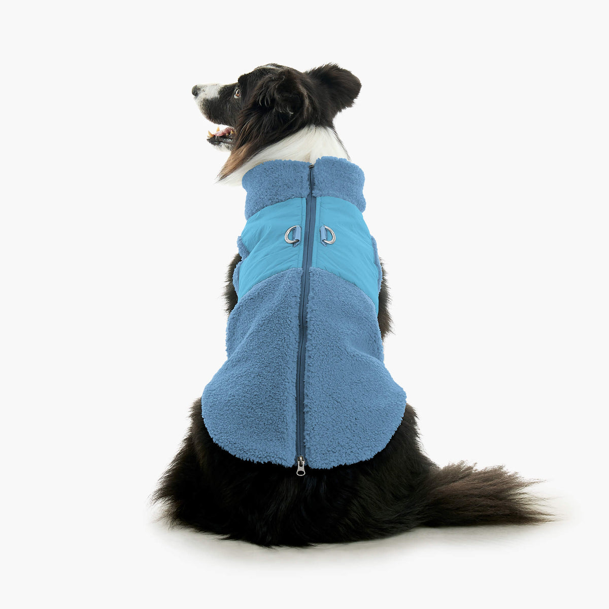 Zip Up Sherpa Vest Original