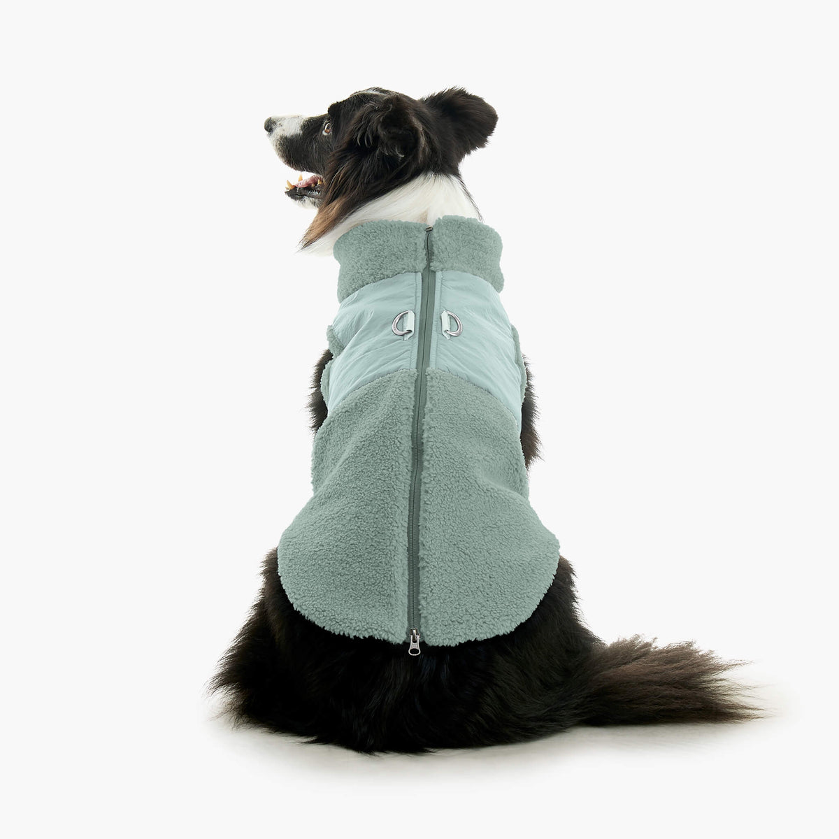 Zip Up Sherpa Vest Original