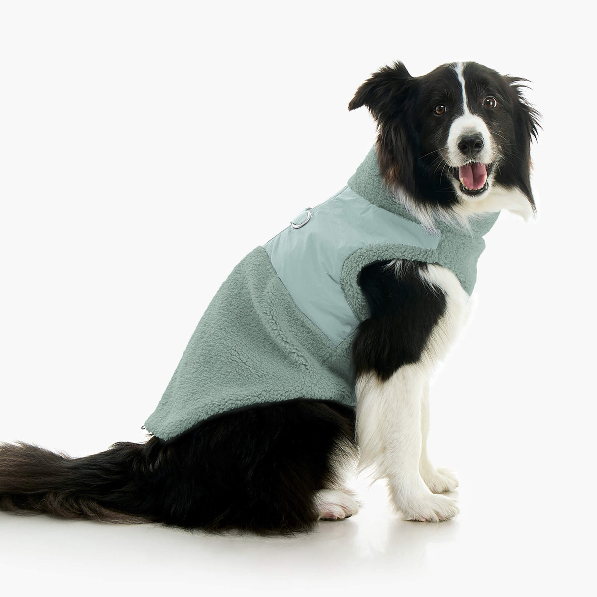 Zip Up Sherpa Vest Original