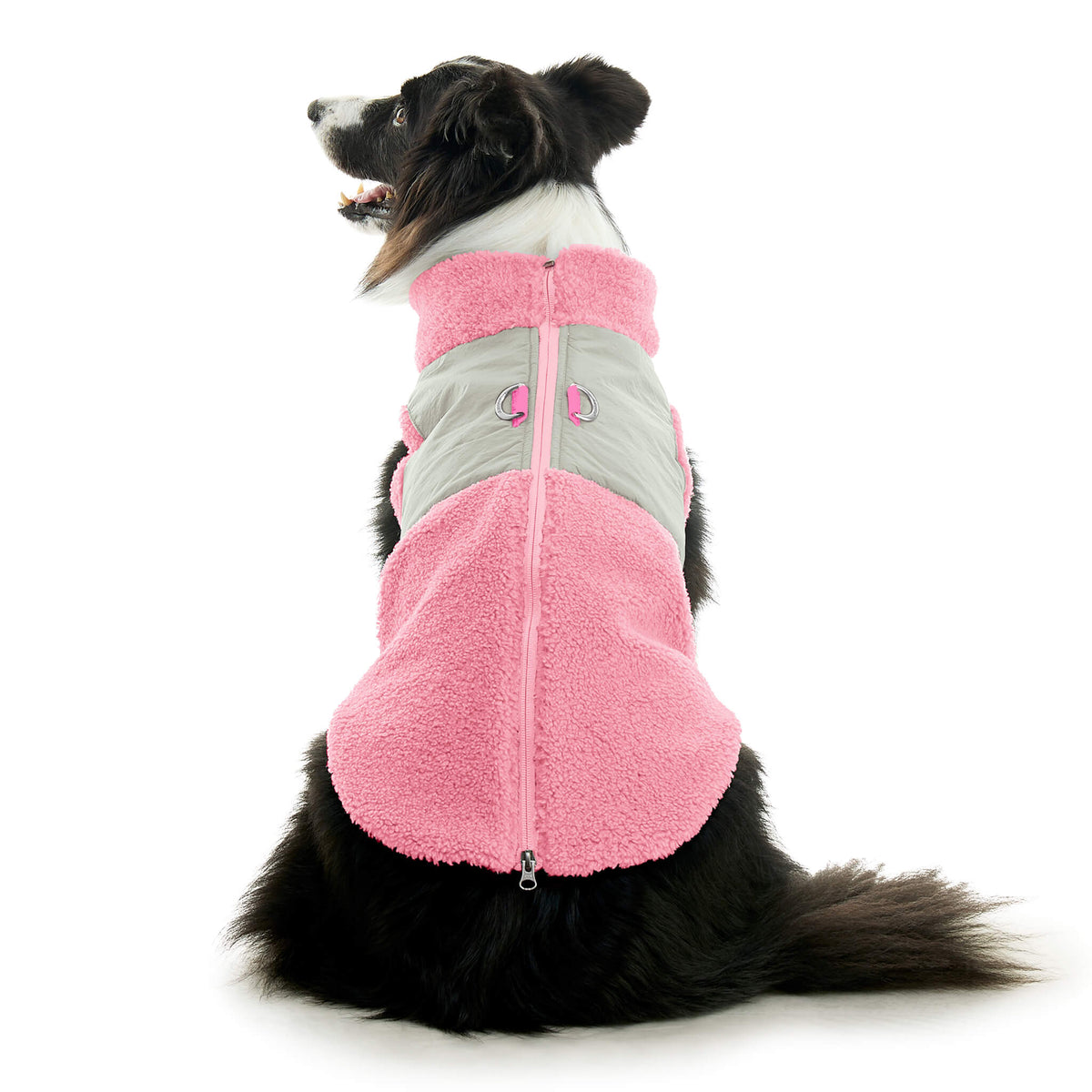 Zip Up Sherpa Vest Original