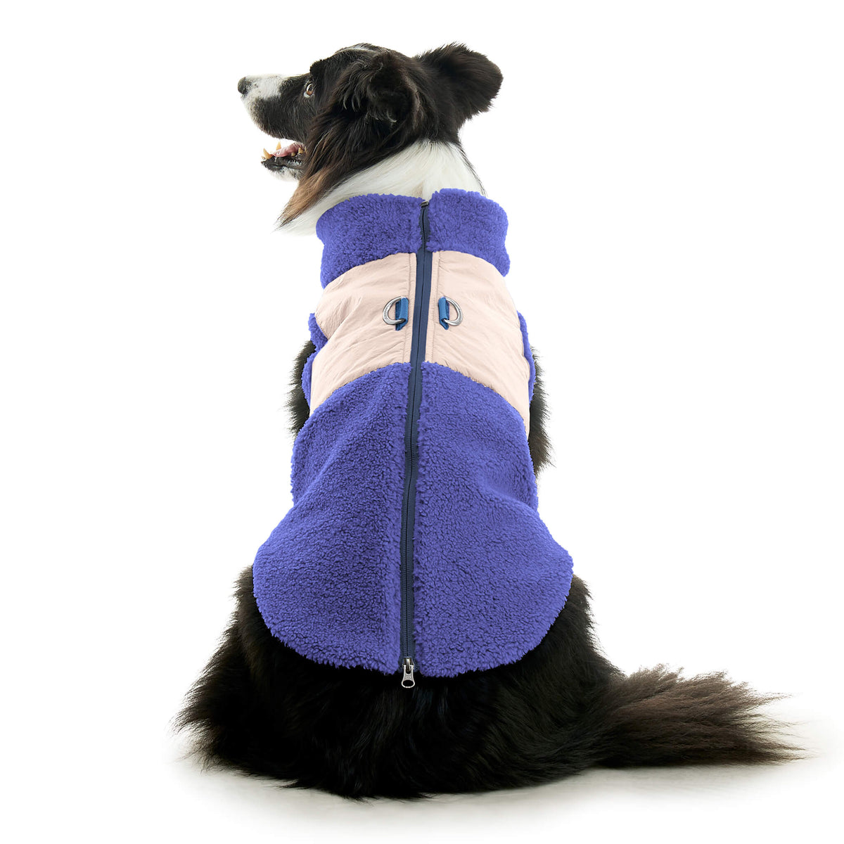 Zip Up Sherpa Vest Original