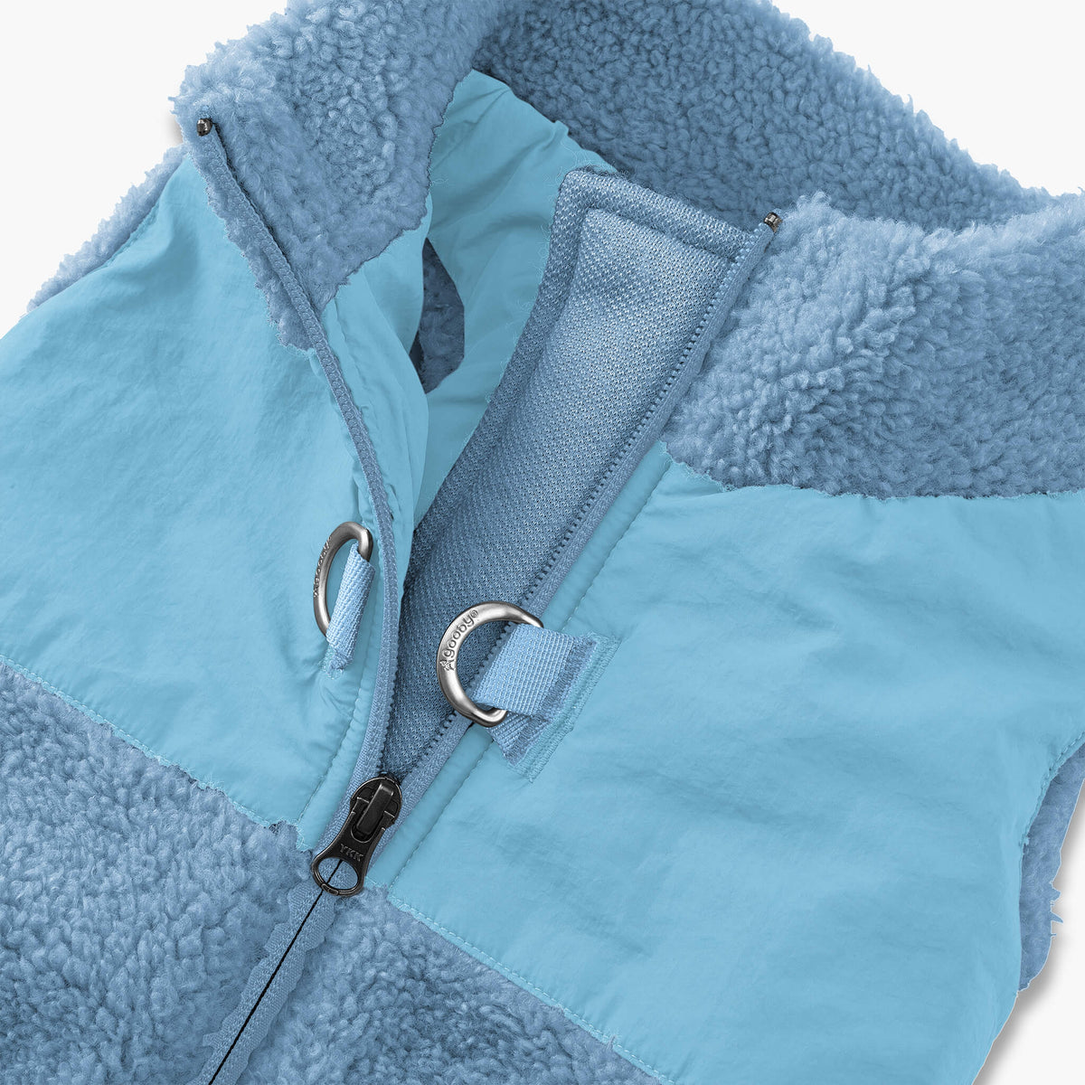 Zip Up Sherpa Vest Original