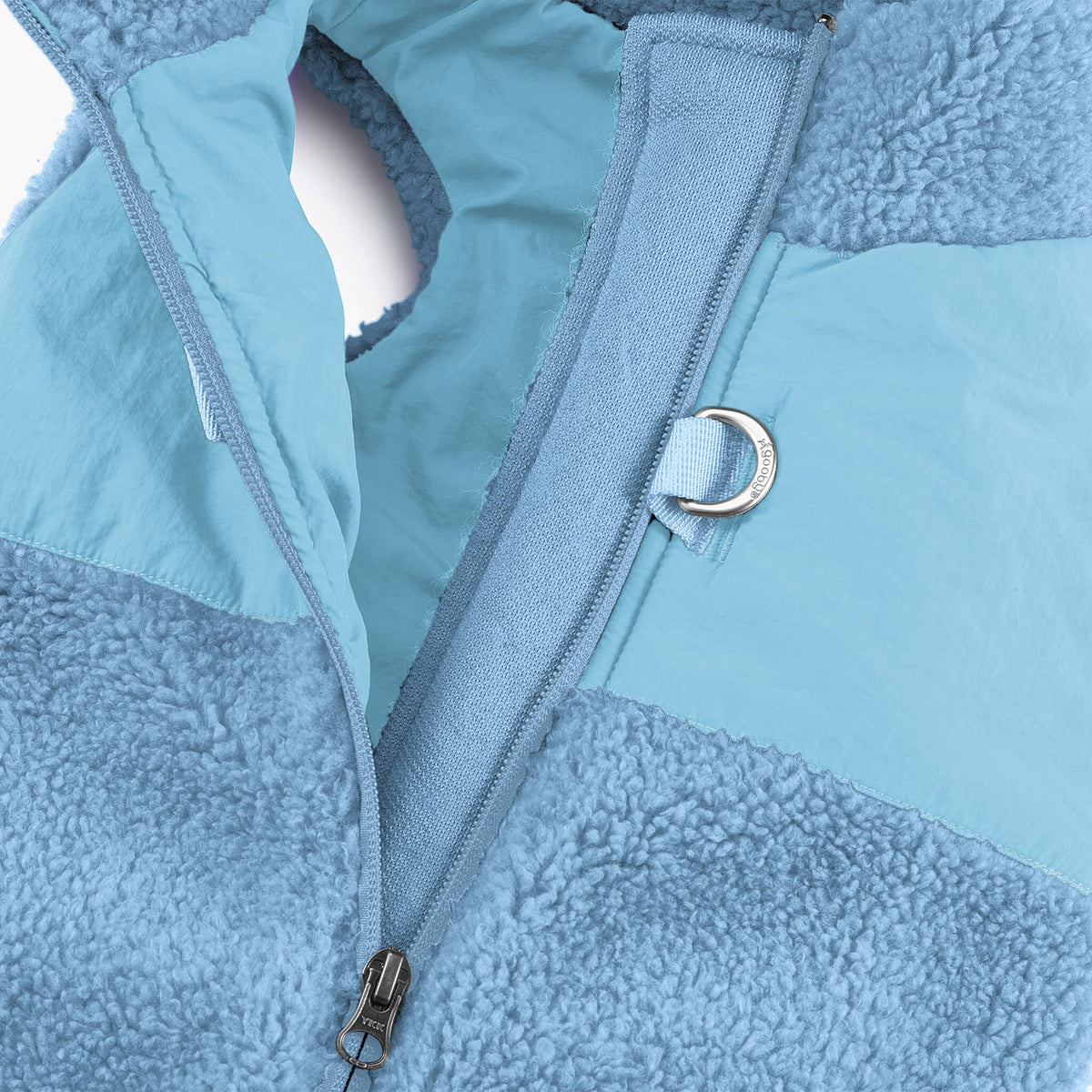 Zip Up Sherpa Vest Original