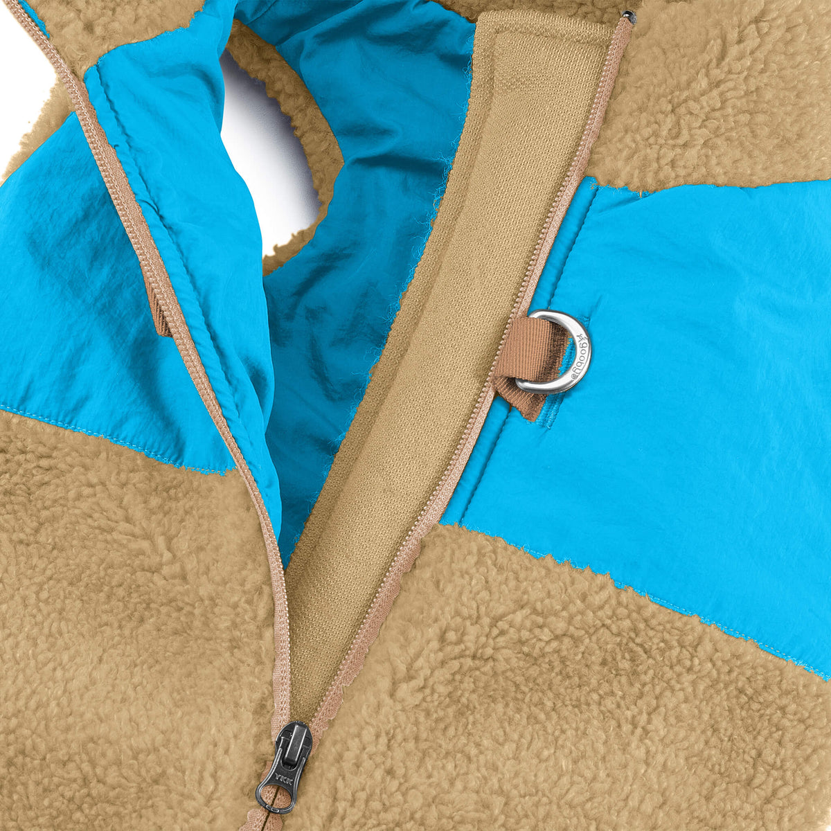 Zip Up Sherpa Vest Original