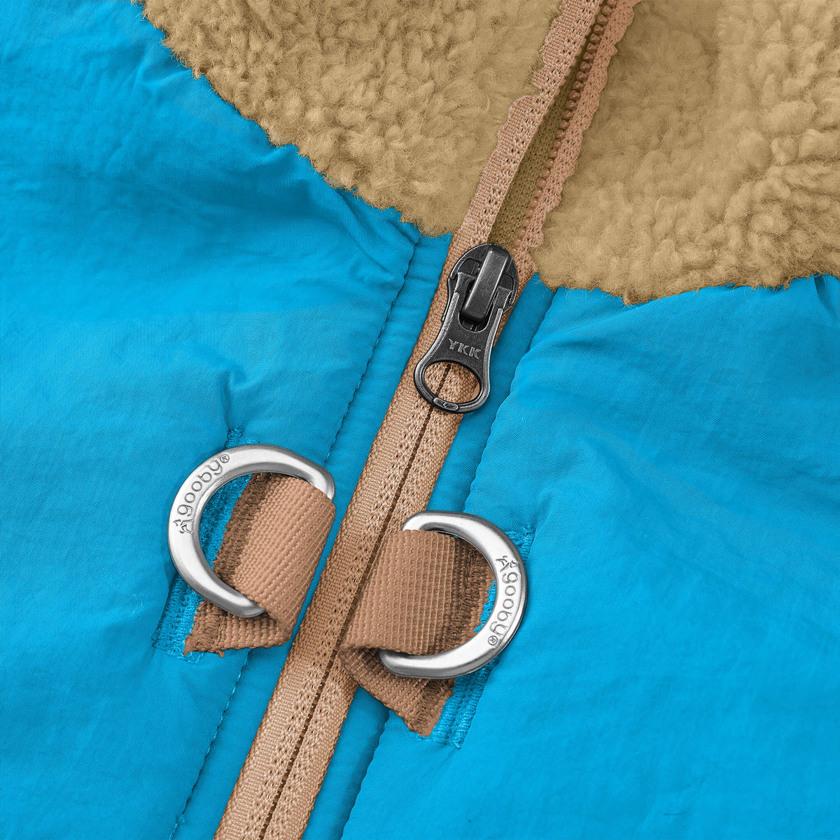 Zip Up Sherpa Vest Original