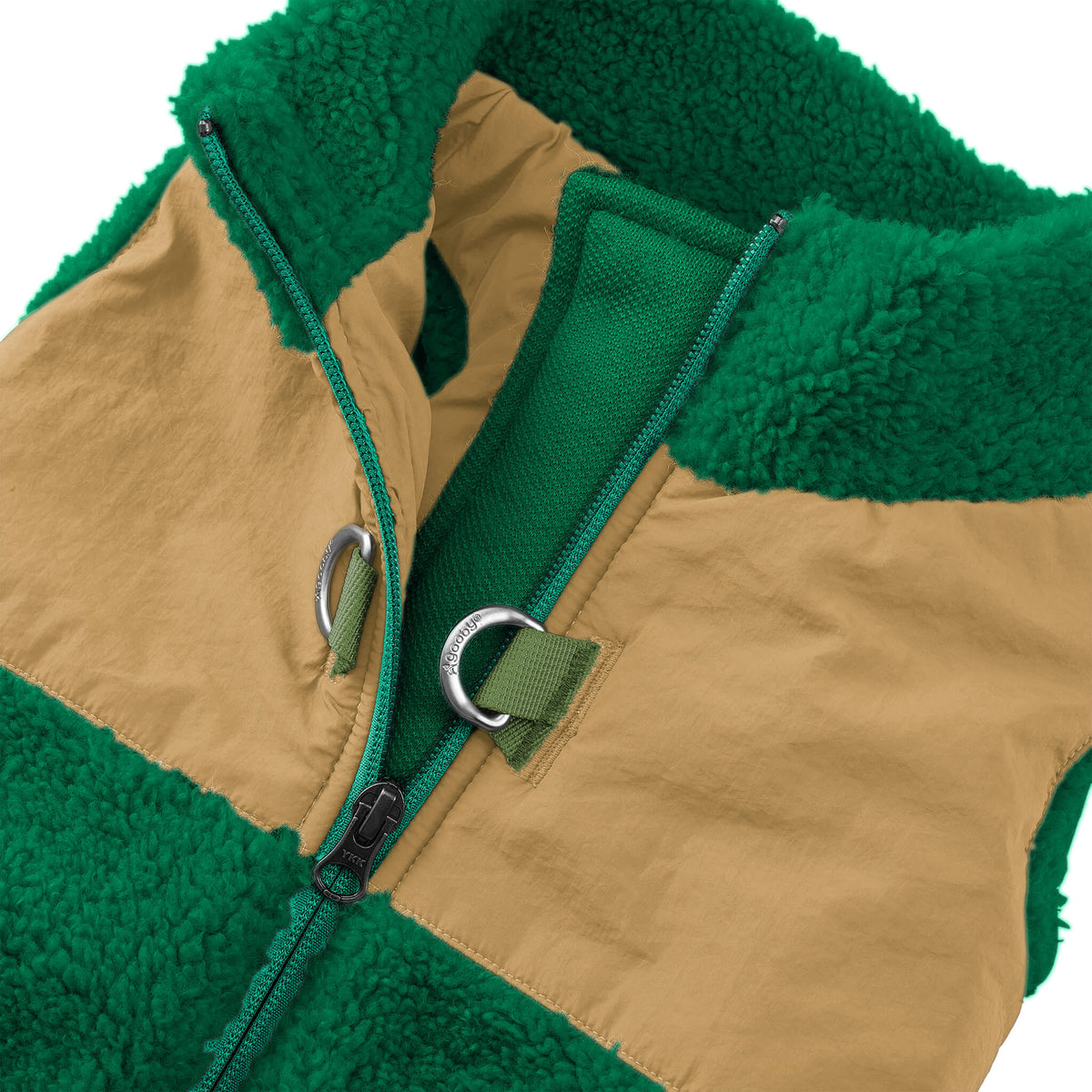 Zip Up Sherpa Vest Original