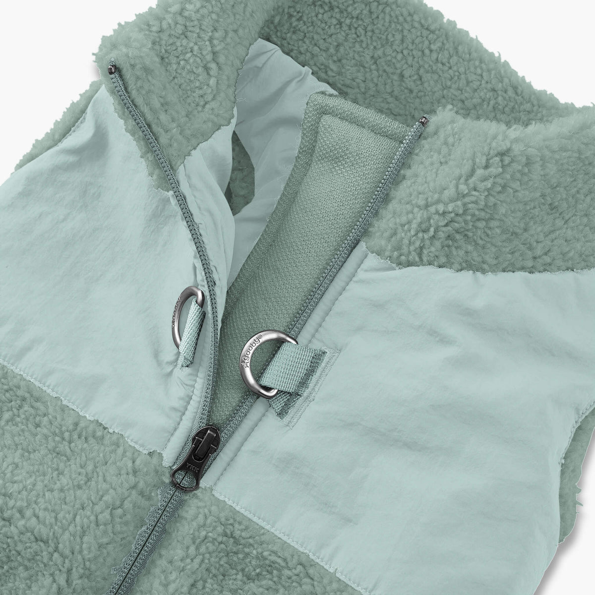 Zip Up Sherpa Vest Original