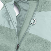 Zip Up Sherpa Vest Original