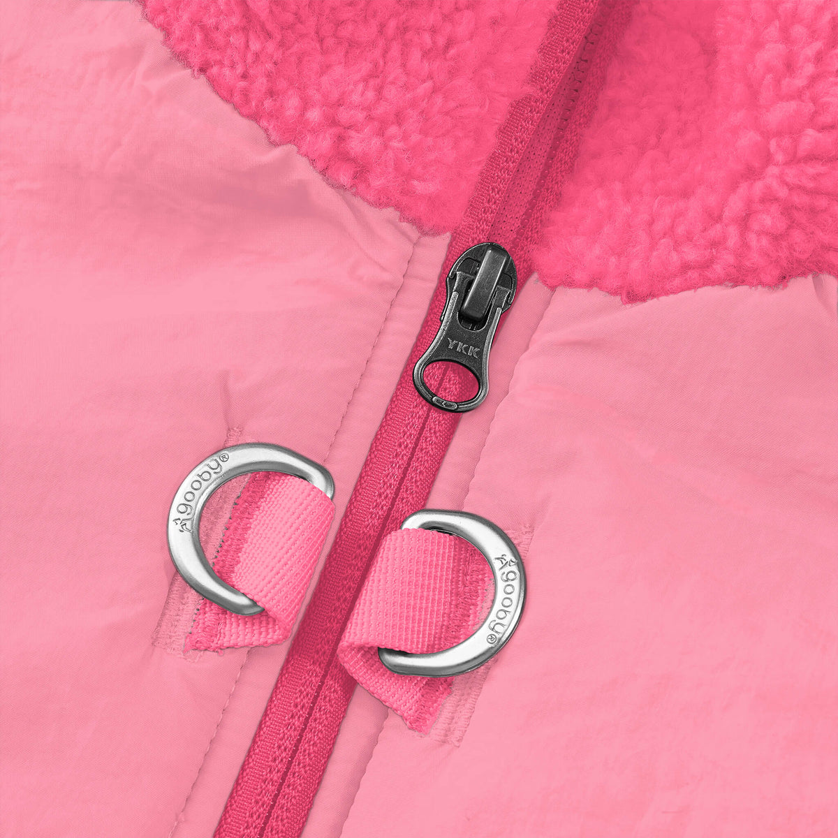 Zip Up Sherpa Vest Original