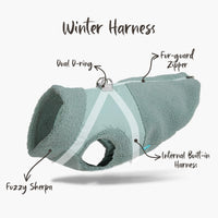 Zip Up Sherpa Vest Original