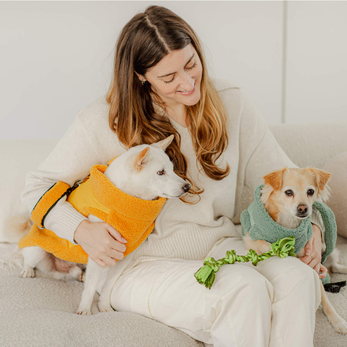 Zip Up Sherpa Vest Original