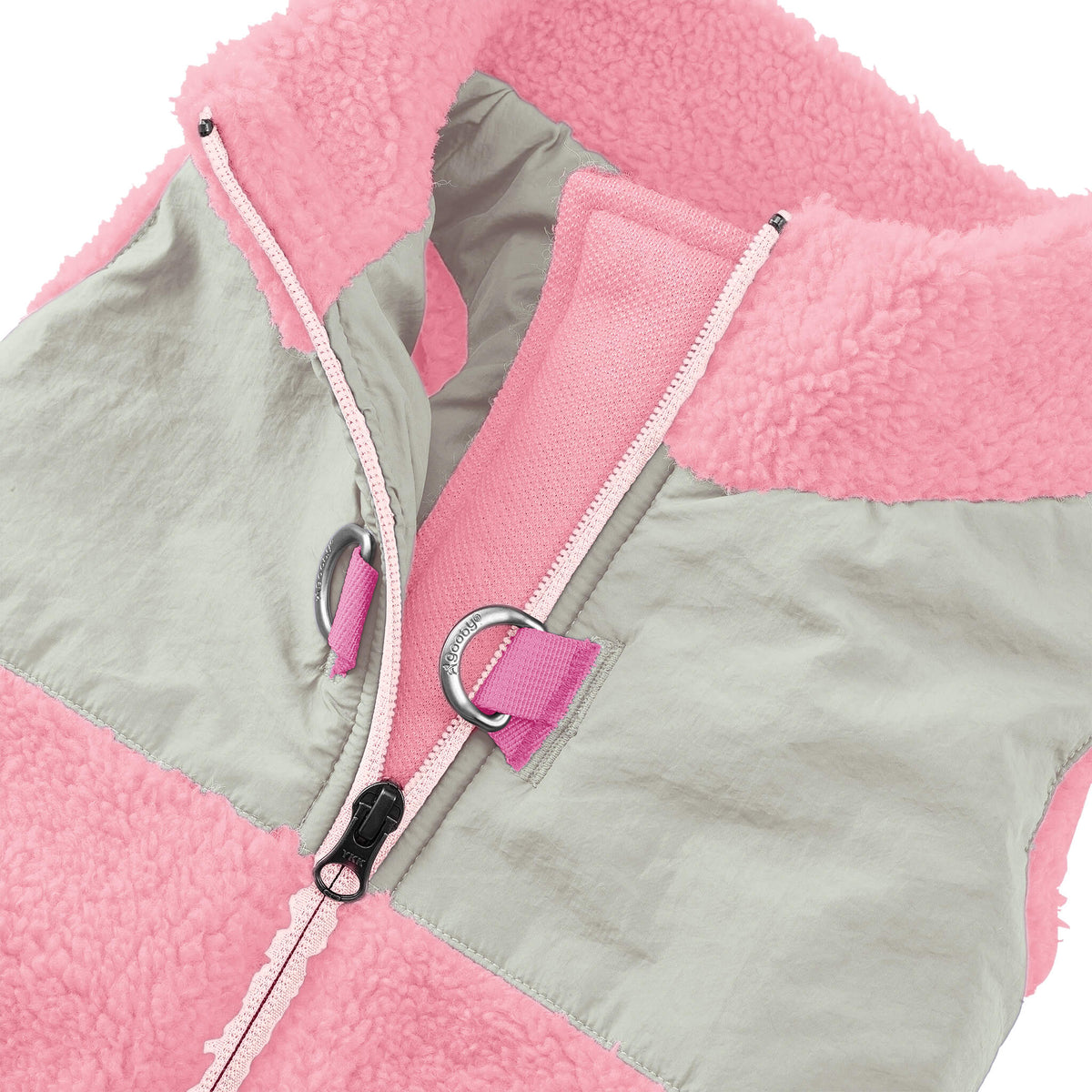 Zip Up Sherpa Vest Original