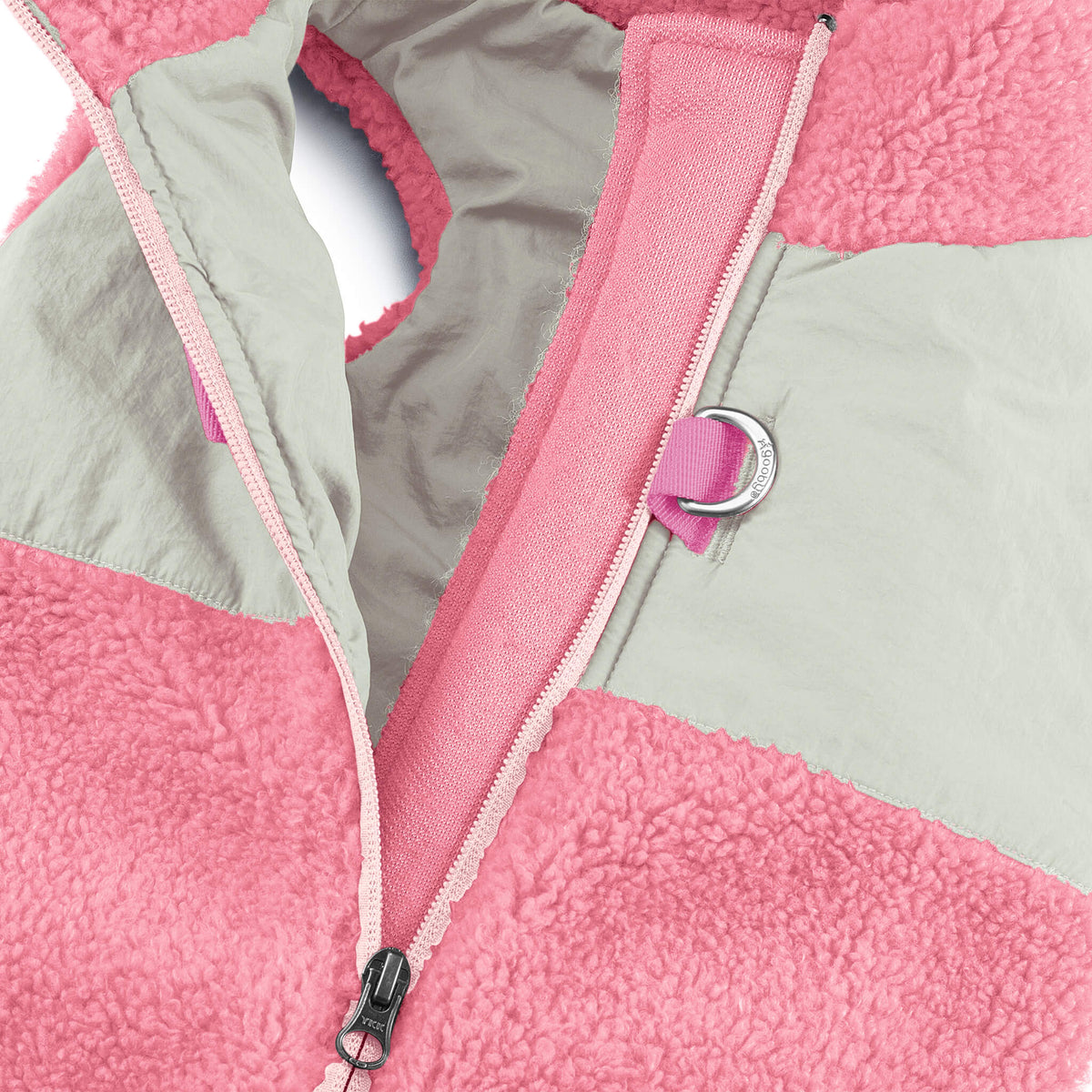 Zip Up Sherpa Vest Original