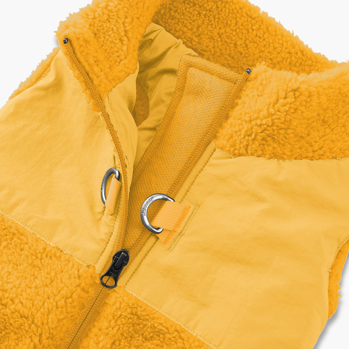 Zip Up Sherpa Vest Original