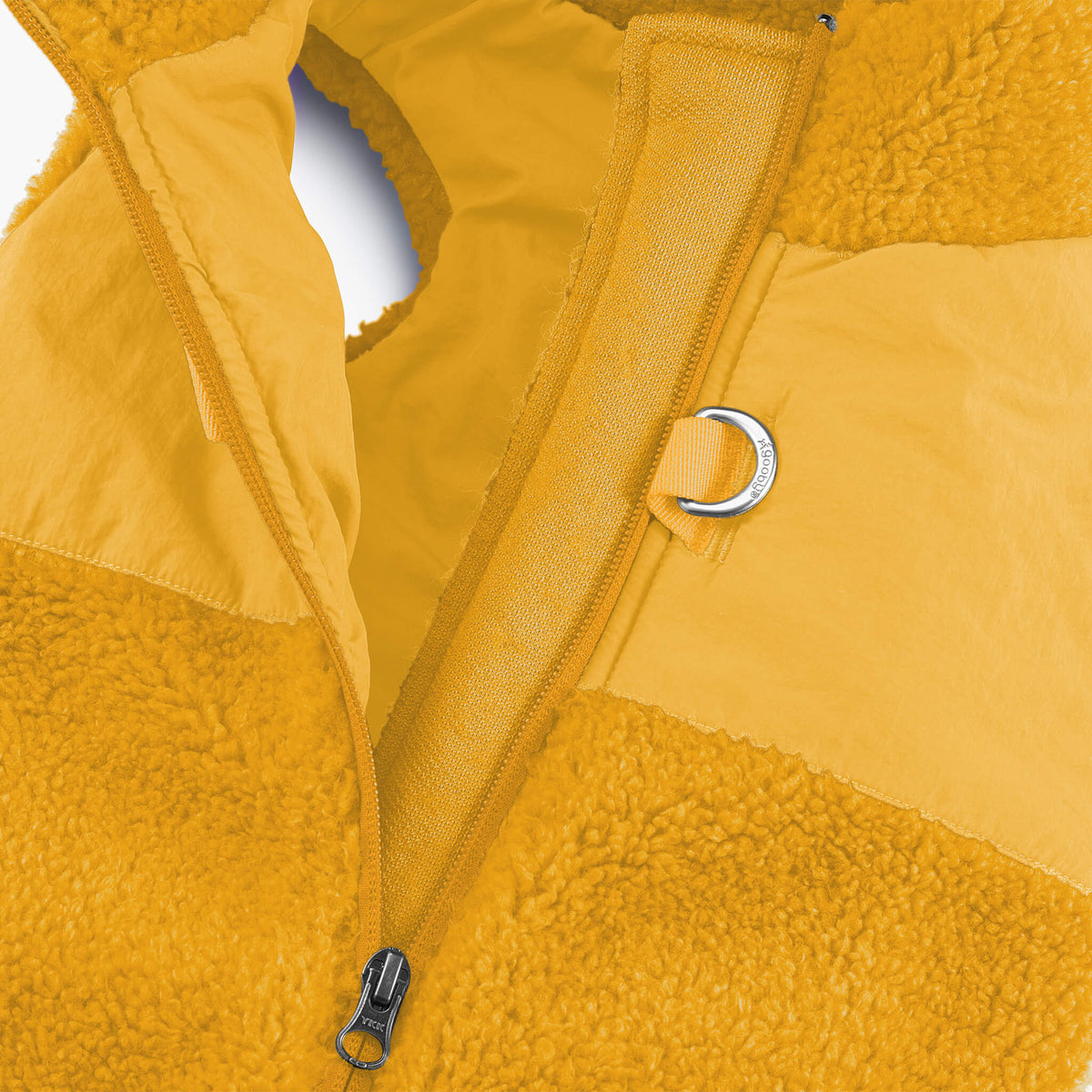 Zip Up Sherpa Vest Original