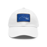 Chelsea FC 25/26 Home Kit-Inspired Leather Patch Baseball Hat