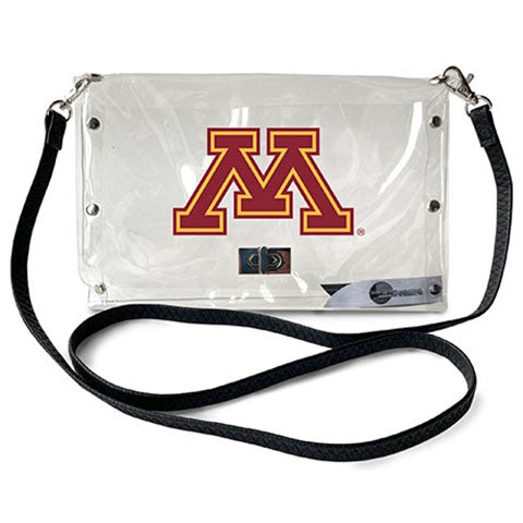 MN Golden Gophers Clear Envelope Purse