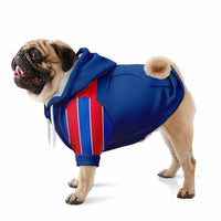 Crystal Palace FC 25/26 Home Kit inspired Pet Zip Hoodies