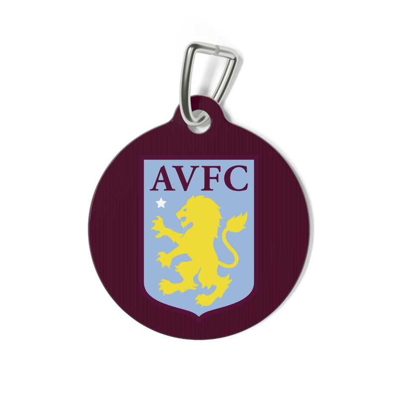 Aston Villa FC 25/26 Home Kit-Inspired Collar Charm