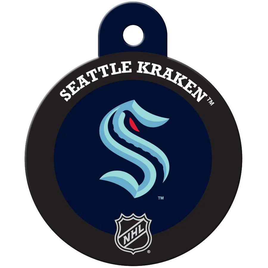 Seattle Kraken Pet ID Tag